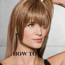 HairDo Modern Fringe Clip In Bang HAIR EXTENSIONS