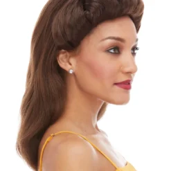 Sepia 40's Pinup Girl Women's Costume Wigs