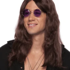 Sepia Unisex Hippie Women's Costume Wigs