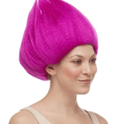 Sepia Deluxe Troll Women's Costume Wigs