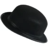 Morris Costume Accessories Derby Hat Black Felt
