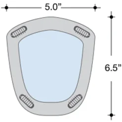 Rene Of Paris Long Top Piece Rooted Colors HAIRPIECES