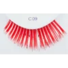 Sepia Red With Silver Eyelash C09