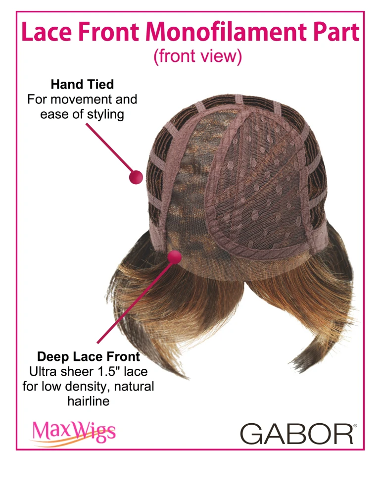 Gabor Fashion Staple SYNTHETIC WIGS 8 Gabor Fashion Staple SYNTHETIC WIGS