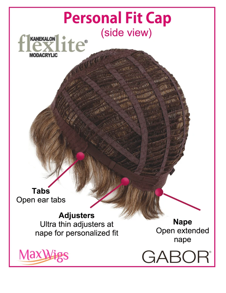 Gabor SYNTHETIC WIGS Soft And Subtle Average-Large 10 Gabor SYNTHETIC WIGS Soft And Subtle Average-Large