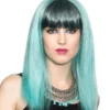 Enigma Women's Costume Wigs Lady Gaga Sky Blue