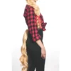 Enigma M/Curly Fall Clip In Ponytail
