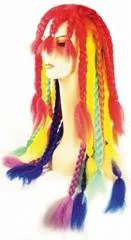 Lacey Costume Rainbow Dreadlock Women's Costume Wigs