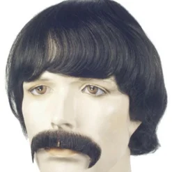 Lacey Costume Sonny Bono Wig & Mustache Set Cher Women's Costume Wigs