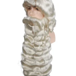 Lacey Costume Jumbo Santa Claus Father Christmas 006K Wig Beard Set