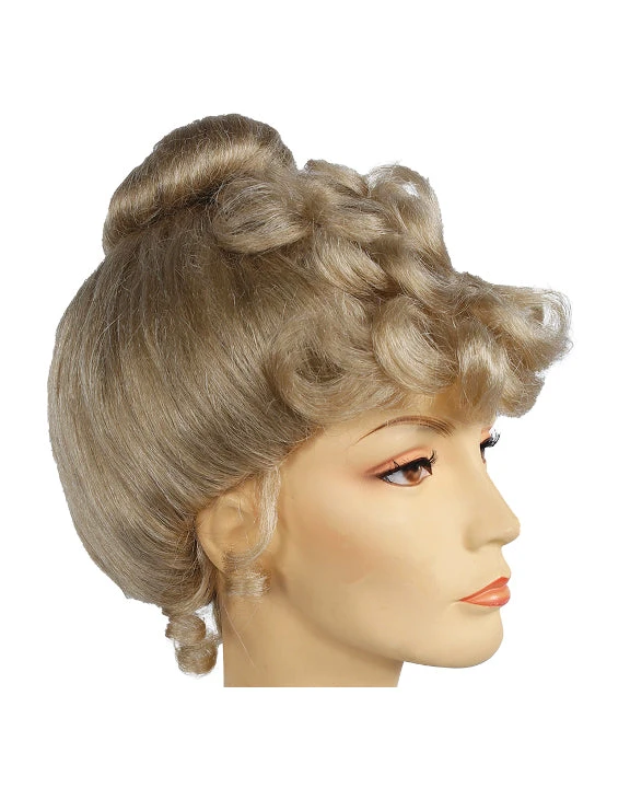 Lacey Costume Standard Gibson Girl Upsweep Wig 12 Lacey Costume Standard Gibson Girl Upsweep Wig