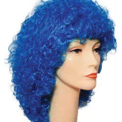 Lacey Costume Clown Disco Long Wet Curly Wig Women's Costume Wigs