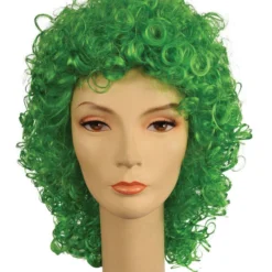 Lacey Costume Clown Disco Long Wet Curly Wig Women's Costume Wigs