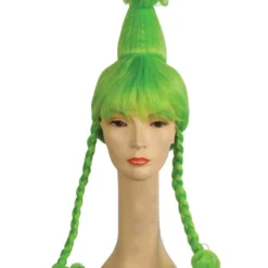 Lacey Costume Grinch Girl Cindy Lou Who Wig