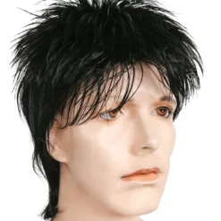 Lacey Costume Rod Stewart Color Ziggy Stardust Punk Bowie Women's Costume Wigs
