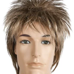 Lacey Costume Rod Stewart Color Ziggy Stardust Punk Bowie Women's Costume Wigs