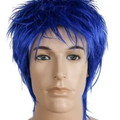 Lacey Costume Rod Stewart Color Ziggy Stardust Punk Bowie Women's Costume Wigs