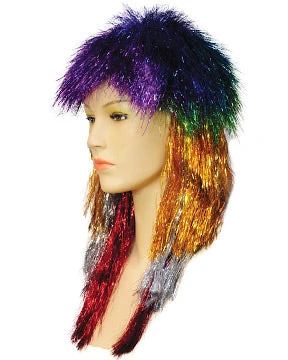 Lacey Costume Women's Costume Wigs Tinsel Punk Long Version 3 Lacey Costume Women's Costume Wigs Tinsel Punk Long Version