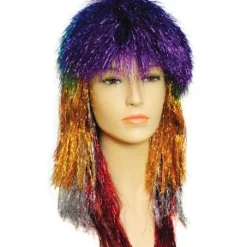 Lacey Costume Women's Costume Wigs Tinsel Punk Long Version