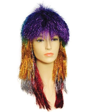 Lacey Costume Women's Costume Wigs Tinsel Punk Long Version 4 Lacey Costume Women's Costume Wigs Tinsel Punk Long Version