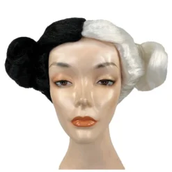 Lacey Costume Cruella De Vil Pigtails B1060Y Women's Costume Wigs