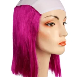 Lacey Costume Bald Straight Hair Clown