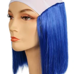 Lacey Costume Bald Straight Hair Clown