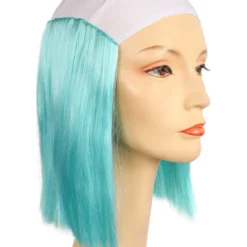 Lacey Costume Bald Straight Hair Clown