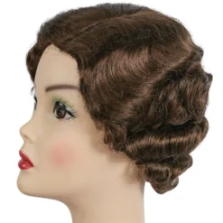 Lacey Costume New Gatsby Mae West 1920s Flapper Wig Women's Costume Wigs 18 Lacey Costume New Gatsby Mae West 1920s Flapper Wig Women's Costume Wigs
