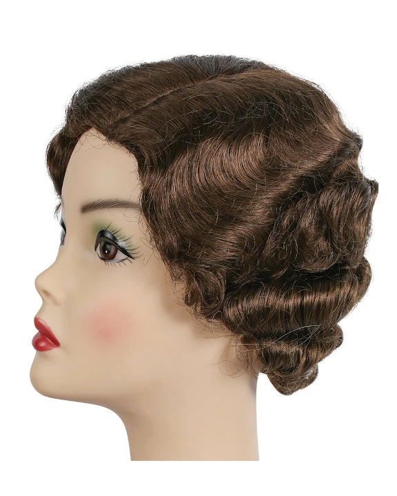 Lacey Costume New Gatsby Mae West 1920s Flapper Wig Women's Costume Wigs 8 Lacey Costume New Gatsby Mae West 1920s Flapper Wig Women's Costume Wigs