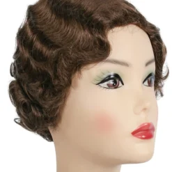 Lacey Costume New Gatsby Mae West 1920s Flapper Wig Women's Costume Wigs 17 Lacey Costume New Gatsby Mae West 1920s Flapper Wig Women's Costume Wigs