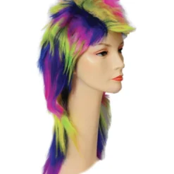 Lacey Costume Women's Costume Wigs Rainbow Punk Style