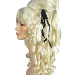 Lacey Costume Women's Costume Wigs 60s Vamp Beehive With Bows Wig