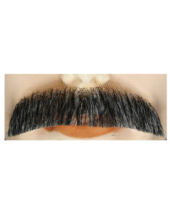 Lacey Costume Downturn M2 Synthetic/Human Blend Handmade Mustache 3 Lacey Costume Downturn M2 Synthetic/Human Blend Handmade Mustache