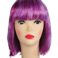 Lacey Costume Women's Costume Wigs Bargain Version China Doll Bob With Tinsel Wig