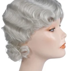 Lacey Costume Fingerwave Fluff Flapper 1920s Wig Women's Costume Wigs