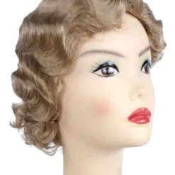 Lacey Costume Fingerwave Fluff Flapper 1920s Wig Women's Costume Wigs