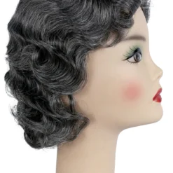 Lacey Costume Fingerwave Fluff Flapper 1920s Wig Women's Costume Wigs