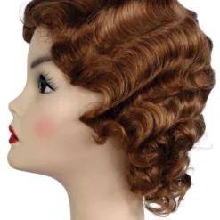 Lacey Costume Fingerwave Fluff Flapper 1920s Wig Women's Costume Wigs