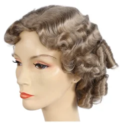 Lacey Costume 1930s Fingerwave Fluff Long Wig