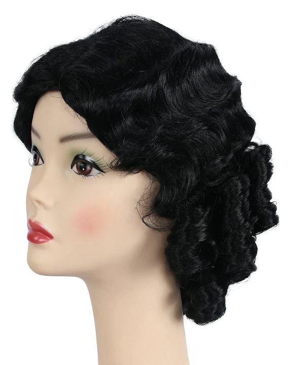 Lacey Costume 1930s Fingerwave Fluff Long Wig 13 Lacey Costume 1930s Fingerwave Fluff Long Wig