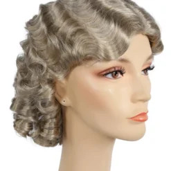 Lacey Costume 1930s Fingerwave Fluff Long Wig