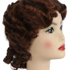 Lacey Costume 1930s Fingerwave Fluff Long Wig 22 Lacey Costume 1930s Fingerwave Fluff Long Wig