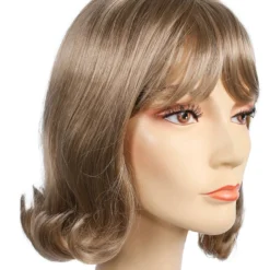 Lacey Costume Banged Prom Pageboy 1960s Ginger Women's Costume Wigs