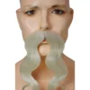 Lacey Costume Viking Santa Mustache Synthetic