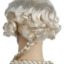 Lacey Costume Ichabod Crane Colonial Dandy Women's Costume Wigs