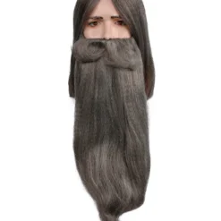 Lacey Costume Wizard Wig And Beard Set B844+B844A