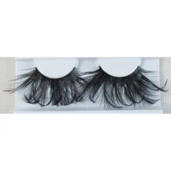 Lacey Costume Costume Accessories Long Feather Eyelashes