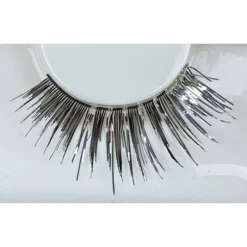 Lacey Costume Costume Accessories Silver Lining Eyelashes