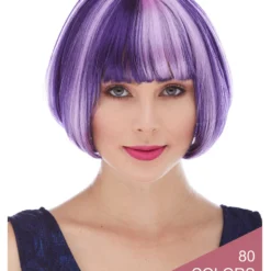 Sepia Women's Costume Wigs Eve Colorful Bob